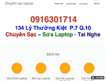 Tablet Screenshot of chuyensaclaptop.com